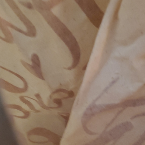 Hugs and Kisses Tote Bag - Cream and Red - Picture 3 of 4